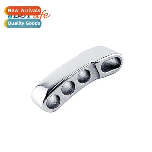 Stainless steel large four-hole adjustable clasp adjuster li
