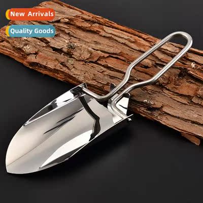 Outdoor multifunctial folding shovel mini stainless steel sh