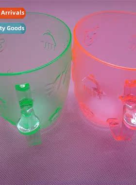 301 Carto Kapok Mug Gargle Mug Brushing Mug Hle Plastic Mug