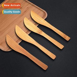 Bread Knife Dessert Cream Spatul Bamboo Spatula Bakery
