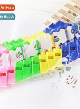 Colorful Plastic Referee Whistle Whistle Fans Cheering Whist