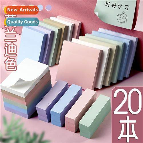 Mori color sticky notes self-adhesive sticky notes for stude