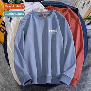 top mens ins tide new natial sleeved 2023 printed fall