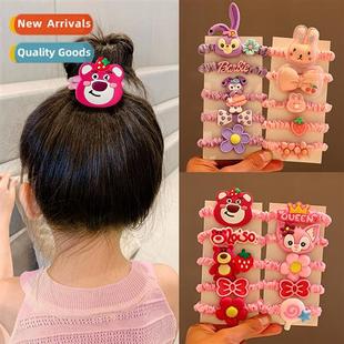 rope ltle girl Childrens elastic bear tie band strawberry
