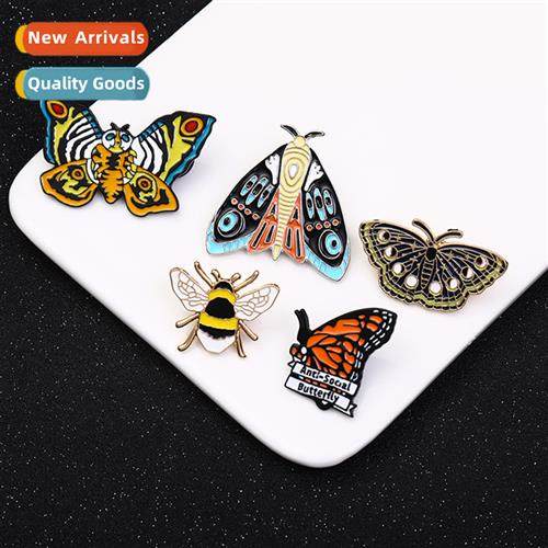 Europe and  Uned States retro butterfly bee brooch fashi pai