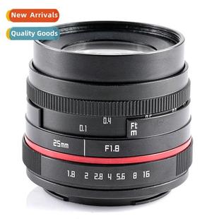 F1.8 micro APSC25mm Fujian camera lens