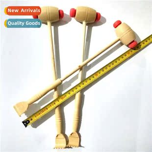 wood solid meridian knocking acupunctur Massage hammer whack