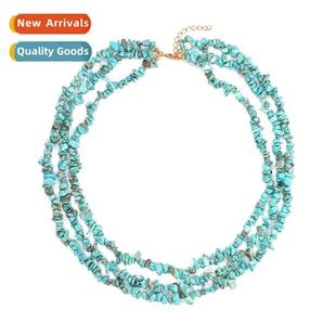 New creative multi-layer stacked wear bohemian necklace retr