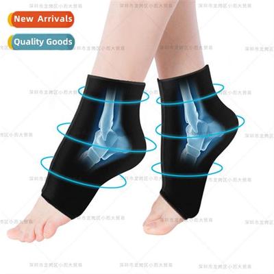 & Cold Compressi Solid Gel Ankle Brace Ice PackSolid Gel Ank