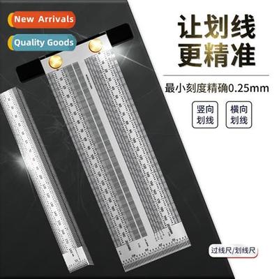 Woodworker scribing angle ruler right angle ruler woodworker