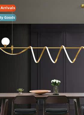 Scinavian modern minimalist restaurant lg chelier simple fas