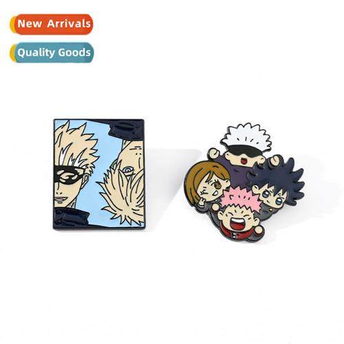 Japanese anime peripheral Mantra back to  war Gojo Goh Badge