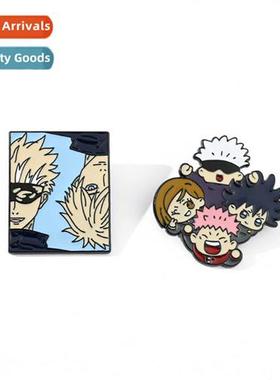Japanese anime peripheral Mantra back to  war Gojo Goh Badge