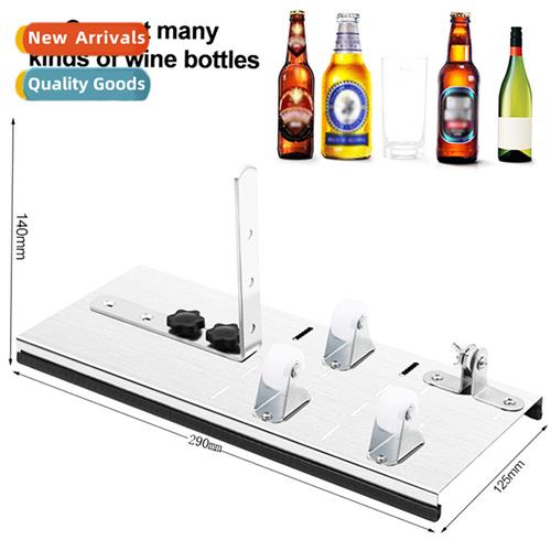 Stainless Steel Glass Bottle Roller Cutter Wine Bottle Cutte