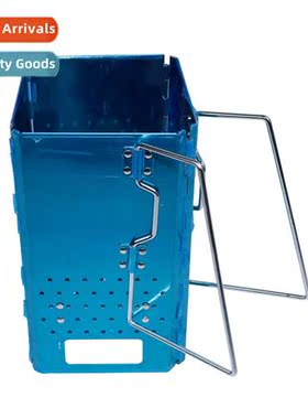 Outdoor barbecue charcoal grill picnic BBQ fireplace stainle