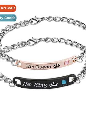 Europe and  Uned States new creative letters His Queen Her K