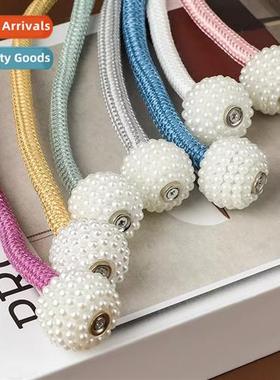 Curtain tiebacks a pair  mounted versatile magnetic sucti bu