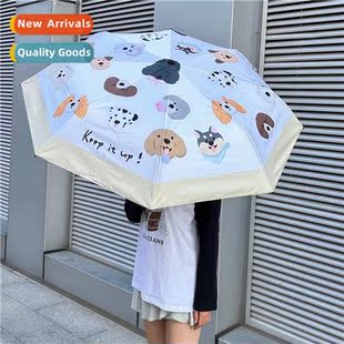 girl heart sunscreen Japanese vinyl puppy umbrella suns cute