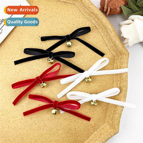 Korean versi   bow bell hair clips girls sweet hundred lovel