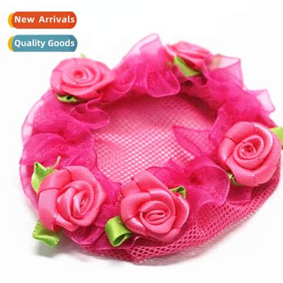 Plate   net mesh stewardess ballet exam grade childrens coif