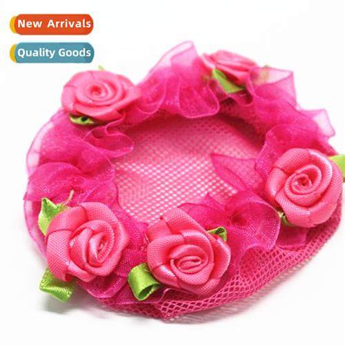 Plate   net mesh stewardess ballet exam grade childrens coif