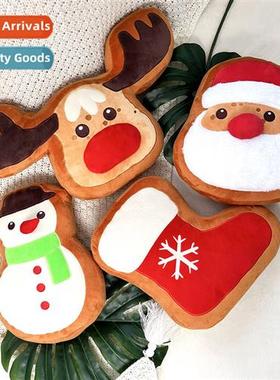 Santa Claus pillow double-sided printing Christmas elk snowm