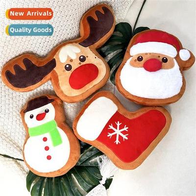 Santa Claus pillow double-sided printing Christmas elk snowm
