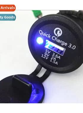 New fast QC3.0 car charger car modificati cell phe fast char