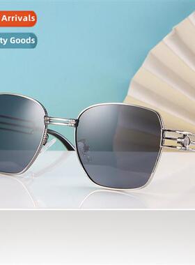 2A270 retro round face frame sunglasses men new fashi punk s