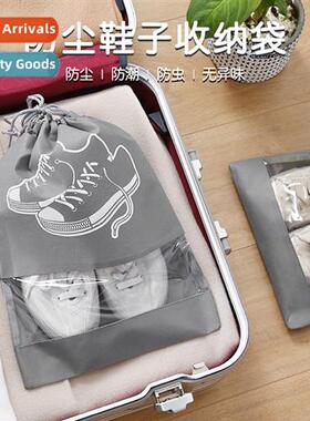 Korean versi   shoe storage bag thickened n-woven drawstring