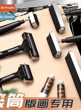 Printmaking roller inking tool roller student art topography