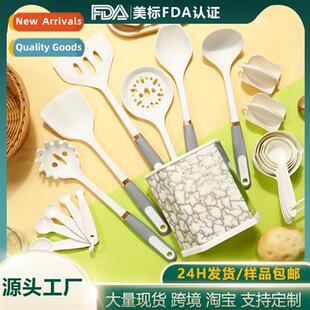 Silice Spatula Spo Set  19 Rose Gold Silice Spatula Nstick F