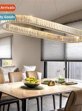Light luxury crystal dining room chelier simple modern led s