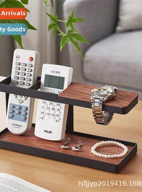 Creative ir wood  cell phe holder multi-purpose bedside watc