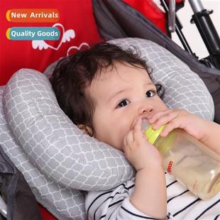 Childrens car seat headrest pillow baby newborn neck pillow