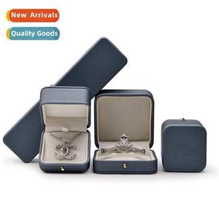 Lear Necklace Pendant Bracelet Box Ring Storage Box Wedding