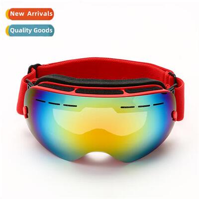 Large spherical goggles windpro cardable myopia glasses ski