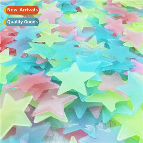 Decorative painting full  stars 3D stereoscopic glow-in--dar