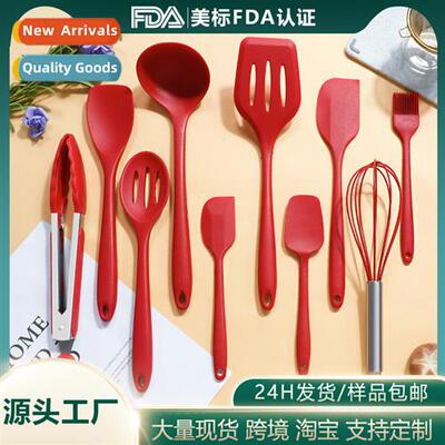 Silice spatula soup ladle 10- set  food-grade n-stick silice