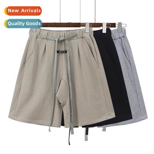 Tide FOG Shorts Multi-Pocket Drawstring Beach Pants Mens Cas