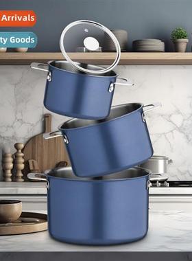 Stainless steel soup pot cooking pot soaking pot milk pot de