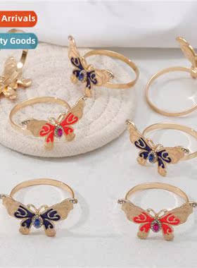 Cute Animal Butterfly Napkin Clasp Premium el Table Decorati