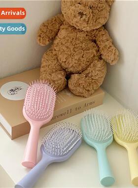 Ins wind cute cy color massage comb portable hheld comb stud