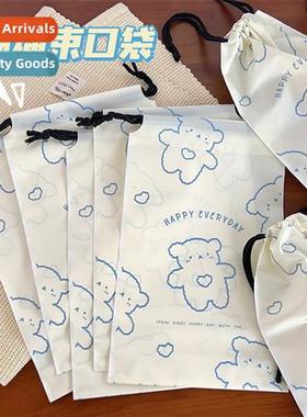 Milky Whe Cute Bear Plastic Bag Panty Socks Bottom Packing B