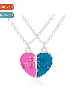 Jewelry best friends best friends two petals patchwork love