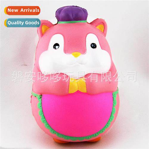 PU slow rebound simulati toy squirrel cat Squishy pinch fun