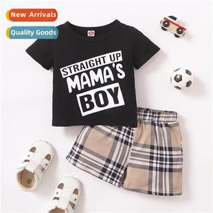 fall 2022 printed childrens shor letters spring Boys new