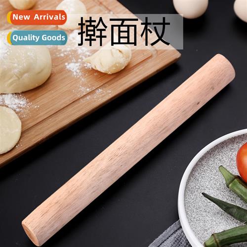 Rolling pin solid wood rolling pin beech wood baking tools w