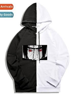 Japanese Naruto Uchiha Weasel Printed Hoodie Large Size Loos