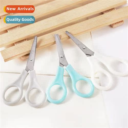 Childrens safety small scissors multifunctial plastic hle pa